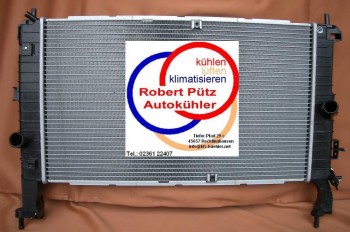 KÜHLER, Wasserkühler, Opel Meriva, 1,3 & 1,7 CDTI (Schalter)