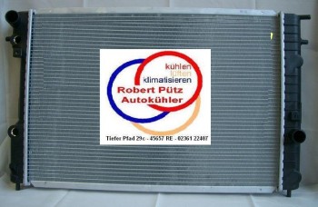 KÜHLER, Wasserkühler, Opel Omega B, 2,0L, m. Klima u. Schalter