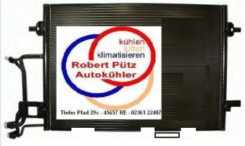 Klima Kondensator, Klimakühler m. TR, Audi 100, Audi A6, C5