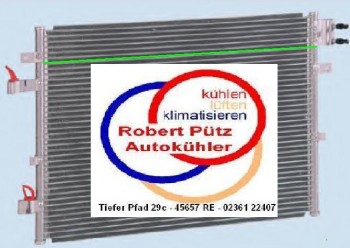 Kondensator, Klimakondensator, Ford Mondeo III, m. Ölkühler