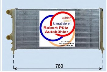 KÜHLER,  Fiat DOBLO, 1,9L JTD, Diesel, Schaltgetriebe ab 10.2001