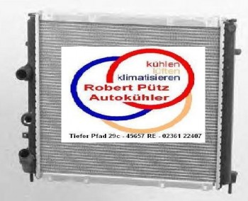 Kühler Renault Kangoo & Kangoo Rapid 1,9 L, Schalter mit Klima