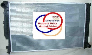 KÜHLER, Wasserkühler, Audi A6, 2,5L, TDI, C5, Schaltgetr., Klima