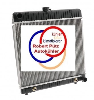 Kühler, Mercedes, W123 S123, 200 - 280, Autimatik oh. Klima