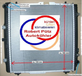 Kühler Wasserkühler, Mercedes G Klasse , W461, W463