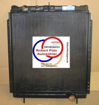 Kühler Wasserkühler Überholung, Mercedes, Unimog U411, Unimog U401, MB Trac 1000 QM 636