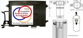 Klima Kondensator, Klimakühler m. TR, Audi 100, Audi A6, C5