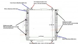 Kühler Wasserkühler, Mercedes G Klasse , W461, W463