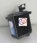 Heizungskühler inkl. Ventil NEU, links / Fahrerseite  Neu, Mercedes Ponton, W120, W121, W180, z.B. 190 SL