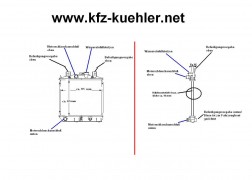 KÜHLER, Wasserkühler, Daihatsu Cuore 2 , L80,  L81 auch 4WD