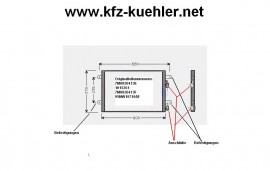 Klimakondensator, mit Trockner, VW Sharan, Seat Alhambra