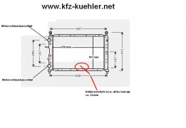 Kühler, Wasserkühler, ALFA 155, Alfa 145, Alfa 146, Modelle