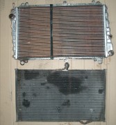 Kühlerüberholung, Kühlernetzerneuerung bei Wasserkühler / Kühler, Porsche 924, 2,0 L