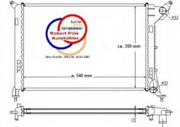 KÜHLER, Wasserkühler, BMW Mini Cooper, BMW Cooper One, Benziner