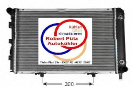 Kühler, Wasserkühler, Mercedes W201, 190, 2,0 L Automatik