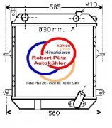 KÜHLER, Wasserkühler, Nissan Cabstar E, 120 35 u. 120 45