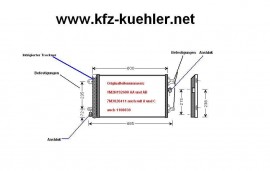 Kondensator m. Trockner (Markenware), VW Sharan, Ford Galaxy