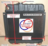 Kühler  Kühlerüberholung, Netzerneuerung Wasserkühler, Instandsetzung, BMW 02, E10, 1502, 1602, 1802, 2002