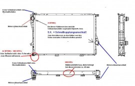 Kühler, OE Wasserkühler, BMW E38, BMW E39, M & A, mit Klima