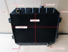 Ford Granada Wasserkühler, Kühler Überholung / Netzerneuerung - Schaltgetriebe