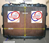 Kühler, Wasserkühler Generalüberholung & NEUAUFBAU ihres Altteiles Hyundai, Galloper II, 3,0 V6, Schaltgetriebe