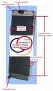 Wasserkühler NEU, Multicar Fumo (IVECO-E3),  Multicar Fumo-Hydrostat (IVECO-E3),  Multicar M30 Fumo E3