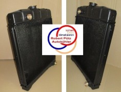 Wasserkühler, Kühler Überholt, (STN) für MERCEDES W110, Schaltgetriebe, Heckflosse