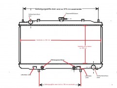 KÜHLER, Wasserkühler, Nissan Maxima, Automatik, 2,0 - 3,0 L