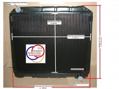 Mercedes, W113, 230 - 280 SL, Pagode, Schalter, Wasserkühler LV Netzerneuerung, Kühler Überholung