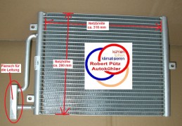 Klimakondensator, Kondensator Mahle/BEHR, Porsche 911 (996) 3,4 - 3,6