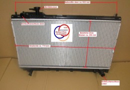 Kühler, Wasserkühler, Toyota RAV 4 (I), Typ SXA1 , Schalter