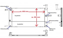 Kühler Wasserkühler Toyota Prius Hybrid 1,5 L