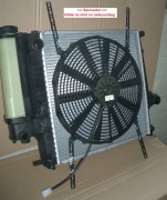 Lüfter, 12V Universal E-Hochleistungslüfter Kit (groß), 410 mm Ziehend