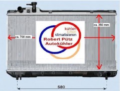 Kühler, Wasserkühler, Toyota RAV 4 (I), Typ SXA1 , Schalter (HL)