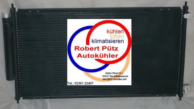 Kondensator, Klimakondensator mit Trockner, Honda Accord VIII