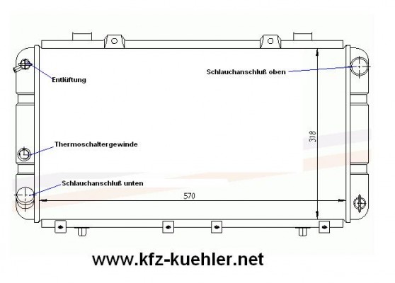 KÜHLER, WASSERKÜHLER, Toyota MR2