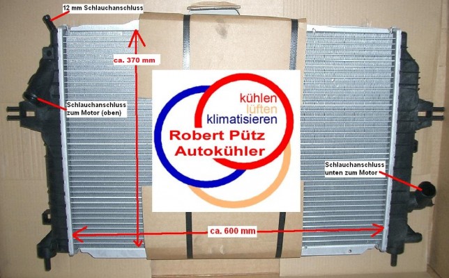 KÜHLER Wasserkühler Opel Astra H, Opel Zafira, CDTi, 1,7 & 1,9L