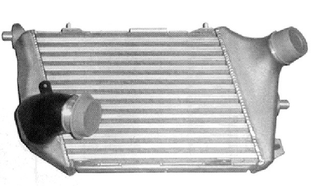 Ladeluftkühler Turbokühler Rechts, Audi A8, 4E zu 4E0145806D