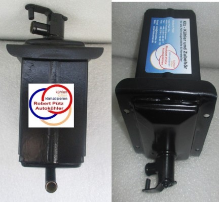 Heizungskühler inkl. Ventil NEU, links / Fahrerseite  Neu, Mercedes Ponton, W120, W121, W180, z.B. 190 SL