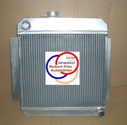 Kühler ALU, Aluminium Wasserkühler, BMW 02, E10, 1502, 1602, 1802, 2002