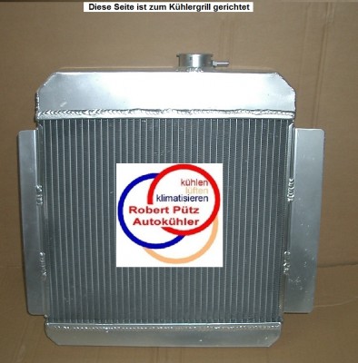 Kühler ALU, Aluminium Wasserkühler, BMW 02, E10, 1502, 1602, 1802, 2002
