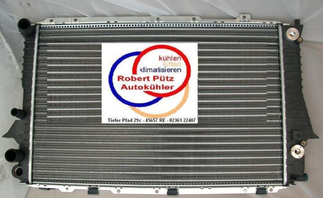KÜHLER, Wasserkühler, Audi, 100, A6, C4 (1,9-2,5L), Automatik