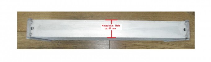 Aluminiumnetz, Wasserkühlernetz als Sonderanfertigung