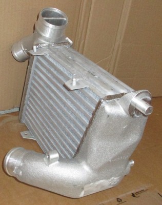 Ladeluftkühler Turbokühler Links, Audi A8, 4E zu 4E0145805G