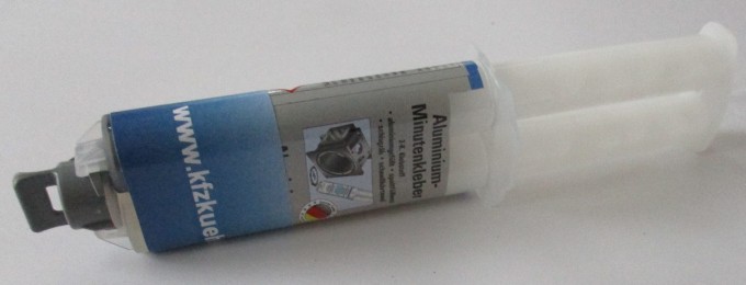 24 ml Reparaturkleber Aluminium Spezialkleber, Aluminium Metallkleber, für u. a. Kühler