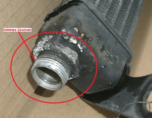 2 Stück M22*1,5 Aluminiumgewinde Austauschen, Erneuerung für Ölkühler