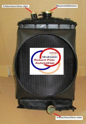 Kühler Netzerneuerung, Wasserkühler Überholung, Fiat 600 D