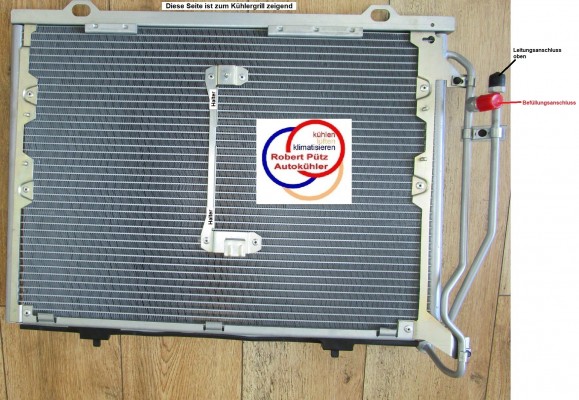 Klimakondensator Kondensator Mercedes C Klasse W202, S202, Mercedes CLK C208