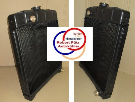 Wasserkühler, Kühler Überholt, (STN) für MERCEDES W110, Schaltgetriebe, Heckflosse