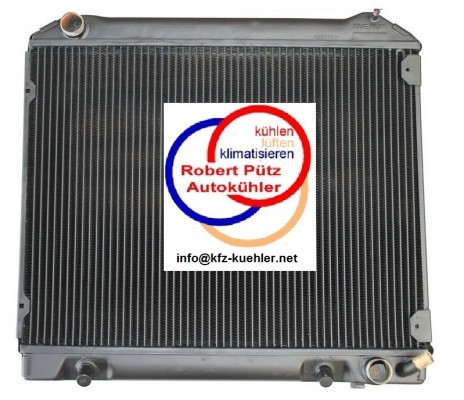 Mercedes, W113, 230 - 280 SL, Pagode, Automatik, Wasserkühler LV Netzerneuerung, Kühler Überholung des Altkühlers